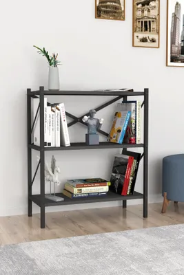 Obrázek produktu pro Regál KAREL - antracit