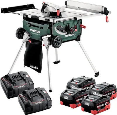 Image de Scie circulaire sur table 18V Ø254 mm (4x8,0 Ah) TS 36-18 LTX BL 254 - METABO 613025810
