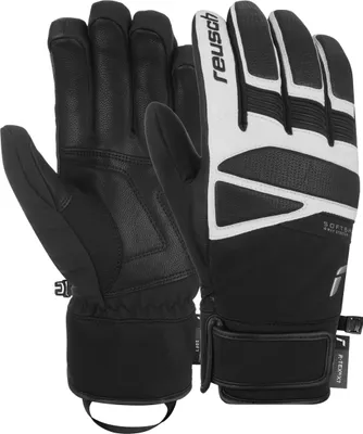 Obrázek produktu pro Prstové rukavice Reusch Thunder R-TEX® XT s voděodolnou a větruodolnou membránou 1101 bílá / černá 8,5