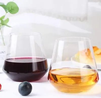 Obrázok produktu pre Nerozbitné poháre na víno Tritan plastové nerozbitné poháre na pitie, poháre na vodu, poháre na kempovanie, 500 ml, sada 4 ks