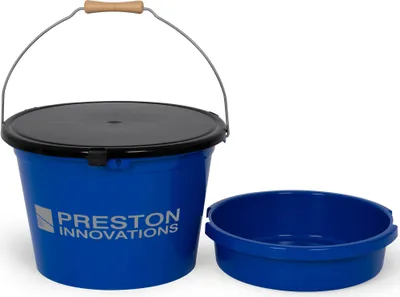 Produktbild von Preston 18-Liter-Ködereimer + Schüssel + Deckel-Set