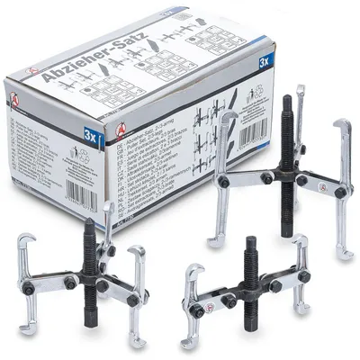 Obrázok produktu pre KRAFTMANN 7730 Sada sťahovákov, pochrómovaná, 3 ks.