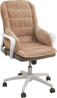 Obrázok produktu pre Vankúš na kancelársku stoličku Vaylen - Ergonomický chrbtový vankúš - Univerzálny - Khaki
