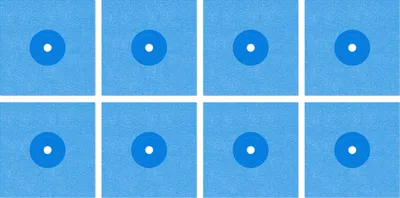 Produktbild von Isolbau Wandmanschette P3 Blau - 8 Stück 120 mm Dichtband - Wasserdichte Manschette für Sanitär, Dusche, Bad, Fliesen, Abdichtung Dichtmanschette für Innen- & Außenbereich