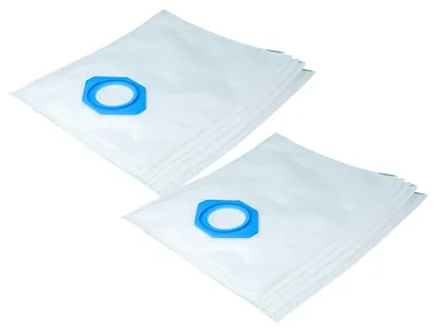Produktbild von vhbw 10x Staubbeutel Ersatz für Nilfisk PN1, PN1P, NI2, NI2m für Staubsauger - 30cm x 20cm Weiß