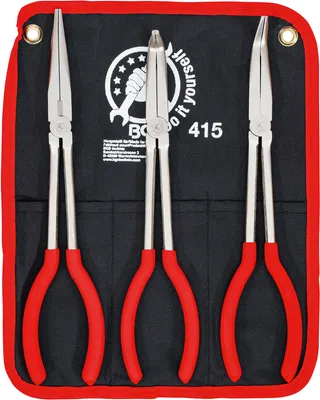 Image de KRAFTMANN 415 Jeu de pinces pour téléphone, 0° - 35° - 70°, 3 pcs.