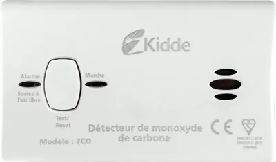 Image de Détecteur Monoxyde Carbone Kidde Protection Essentielle Contre Le Co - Kidde