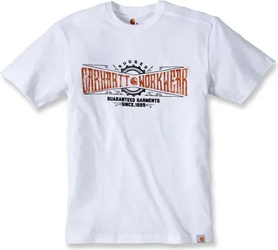Produktbild von Carhartt work crew graphic t-shirt s/s 102095, Farbe:white, Größe:L