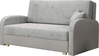 Produktbild von MIRJAN24 Schlafsofa Viva Soft III, Stilvoll Polstersofa, Polstersofa mit Schlaffunktion und Bettkasten (Farbe: Mono 244 + Sorriso 4)