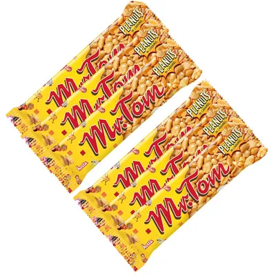 Immagine prodotto di Mr Tom peanut bar arachidi tostate con caramello 40g confezione da 6