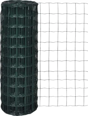 Image de Clôture euro Acier 25 x 1,0 m Vert