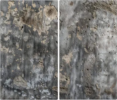 Produktbild von Spritzschutz Herdabdeckplatte Schneidebrett aus Glas Abstrakte Wand 2-Teilig (60x52cm)