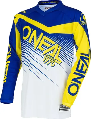 Immagine prodotto di O'NEAL Herren Jersey Element Racewear , Blau Gelb, M