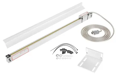 Zdjęcie produktu dla Skala liniowa 500 mm - Wyświetlacz cyfrowy - Dokładność ±5µm - Narzędzie pomiarowe