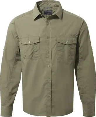 Image de Craghoppers - Chemise "Kiwi" pour homme CG1500 (2XL) (Gris pierre)