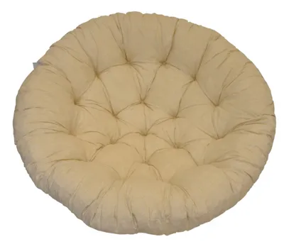 Obrázek produktu pro Polstr na křeslo papasan 115 cm světle béžový melír