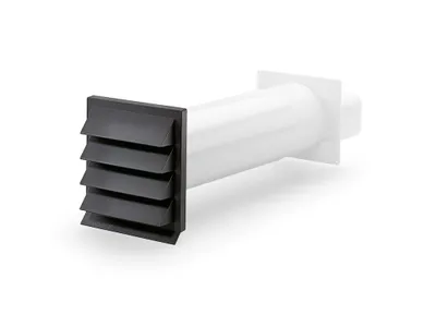 Immagine prodotto di NABER K-Klima-R flow 150 / condotta a parete / antracite / 150 mm per canale piatto (4044063)