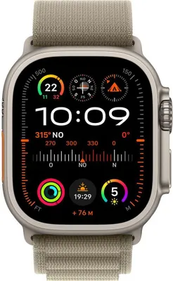 Obrázek produktu pro Apple WATCH Ultra 2 49mm GPS+Cellular Titanové pouzdro Alpine Loop Olive S