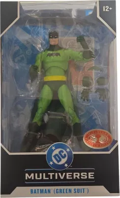 Produktbild von DC Multiverse Actionfigur Green Batman (Chase) 18 cm