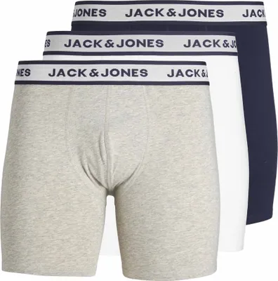 Produktbild von Jack & Jones Unterhose SOLID Boxer Briefs 3er Pack