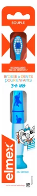 Produktbild von Elmex, Zahnbürste für Kinder, zum Lernen, weich, 3 – 6 Jahre