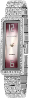Produktbild von Excellanc Damenuhr mit Metallarmband