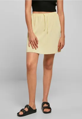 Produktbild von TB5016 - Ladies Plisse Mini Skirt softyellow XS