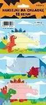 Image de Autocollants pour cahiers « Dinosaures » (12 pièces)