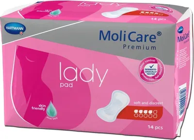 Produktbild von MoliCare® Premium lady pad - 4 Tropfen 12 x 14 Stück