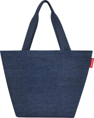 Produktbild von reisenthel shopper M, Einkaufstasche, Tragetasche, Tasche, Twist Navy, 15 L, ZS4129