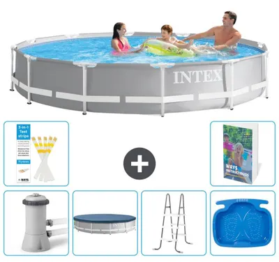 Immagine prodotto di Piscina rotonda Prism Frame - 366x76 cm - 7 pezzi  S314
