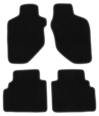 Productafbeelding van Velours automatten voor Opel Frontera B 1998-2006 – 4-delig, zwart, op maat – Wielganizator BASIC