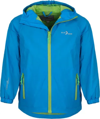 Produktbild von Blue Wave Kinder Funktionsjacke Finn - Winddichte und atmungsaktive Outdoor-Jacke in Royalblau Größe 104