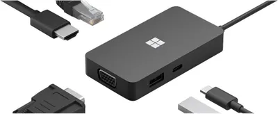 Produktbild von MICROSOFT 1E4-00004 interface hub Black