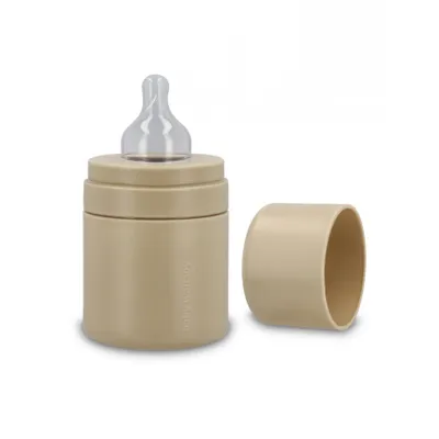 Produktbild von Baby Wallaby Anti-Kolik-Flasche – Beige 120 ml