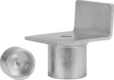 Produktbild von alca® L-Form Adapter für verschiedene Stempelwagenheber L-Adapter Caravan Auflagefläche: 45 x 53 mm Innendurchmesser 20/27 mm