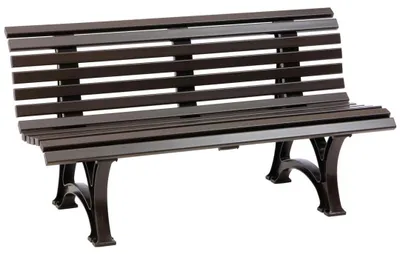 Produktbild von Gartenbank HELGOLAND 3-Sitzer Länge 1500 mm, braun
