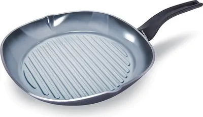 Image de Poêle à griller Ø 28cm aluminium antiadhésif Poêle à induction Poêle à légumes Poêle à steak