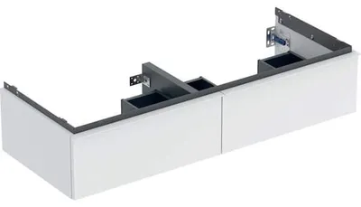 Produktbild von Geberit 502.314.01.3, Weiß, 2 Schublade(n), 1184 mm, 476 mm, 247 mm