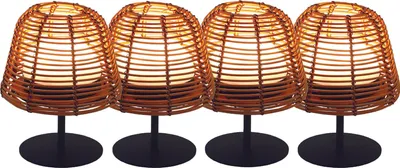 Produktbild von Set Mit 4 Kabellosen Led Tischlampen BOHEME h16cm