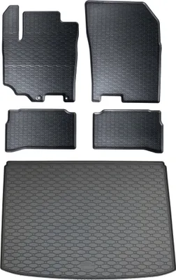 Produktbild von Gummi Fußmatten + Kofferraumwanne Set für Suzuki Vitara Typ LY, Bj. 2/2015-