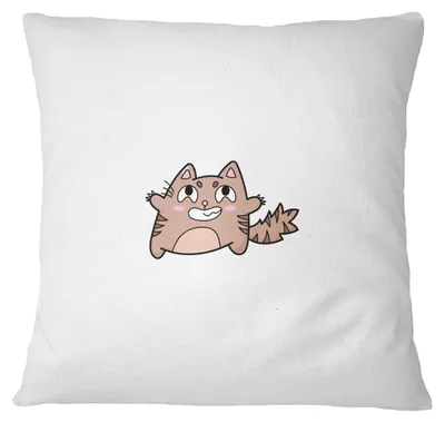 Dekorative Kissenhülle 45x45 cm weiß Polyester Reißverschluss