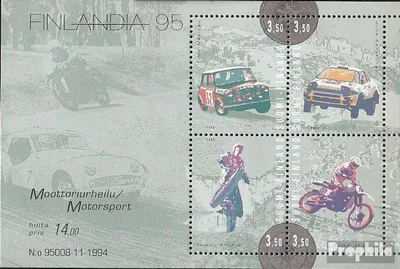 Produktbild von Briefmarken Finnland 1995 Mi Block16 (kompl.Ausg.) postfrisch Briefmarkenausstellung