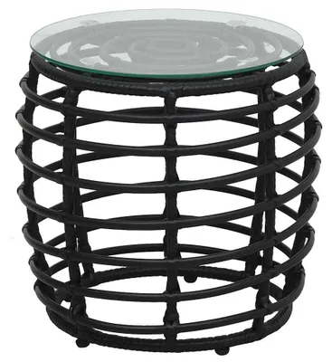 Obrázok produktu pre vidaXL 3-dielna súprava Bistro Set Poly Rattan Black