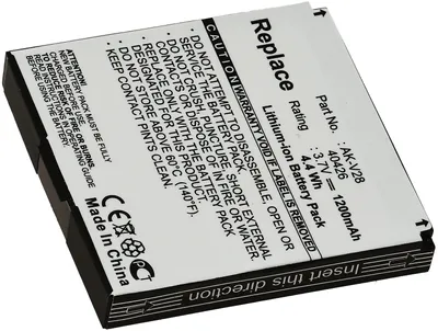 Produktbild von Ersatzakku für Emporia AK-V29, Talkplus, AK-V28 3,7V 1200mAh