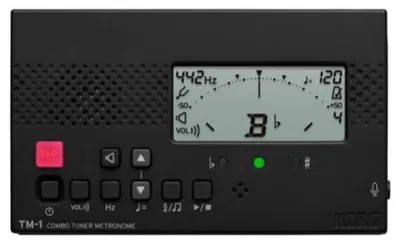 Produktbild von Korg – TM-1 – Kompaktes Stimmgerät und Metronom – Schwarz