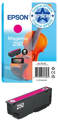 Productafbeelding van EPSON C13T16N34010 EPSON 250 (Violine) magenta Druckerpatrone