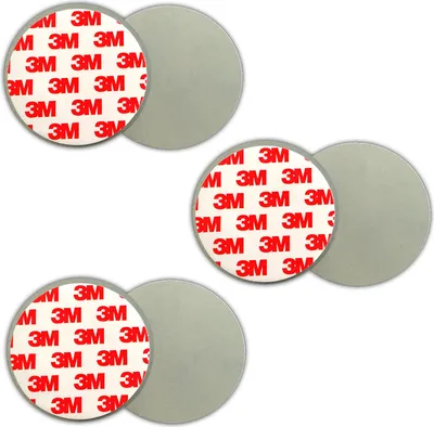 Produktbild von 3x Magnethalterung Rauchmelder | 3M Magnet Befestigung Magnethalter Halter Decke