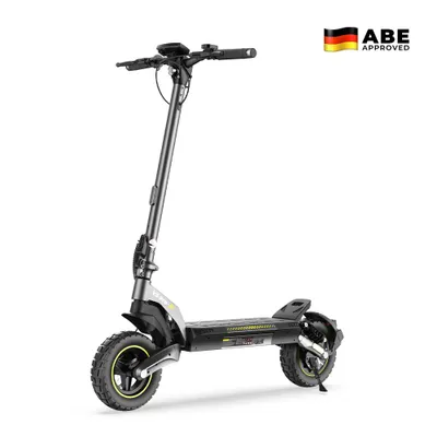 Productafbeelding van V5Pro Offroad Elektrische Scooter, krachtige 48V motor, offroad-banden, 4 snelheidsstanden, geschikt voor elk terrein, app-connectiviteit, dubbel remsysteem, 20 km/u