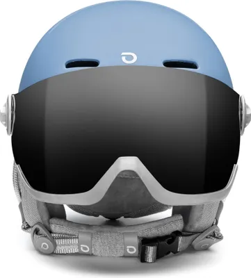 Produktbild von BRIKO Ski- und Snowboardhelm BLENDA VISOR - Da., A01 cerulean blue Gr. S Neu